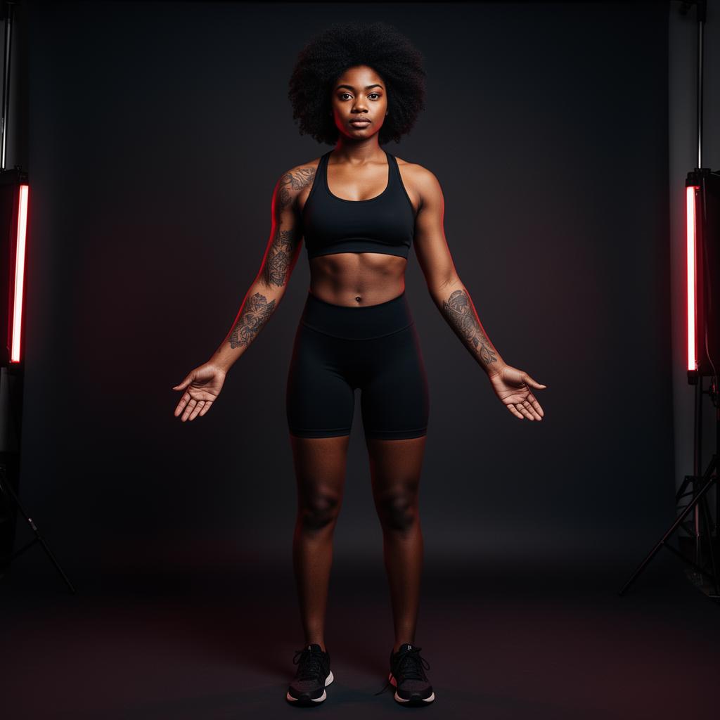 Maya — AI body model canvas
