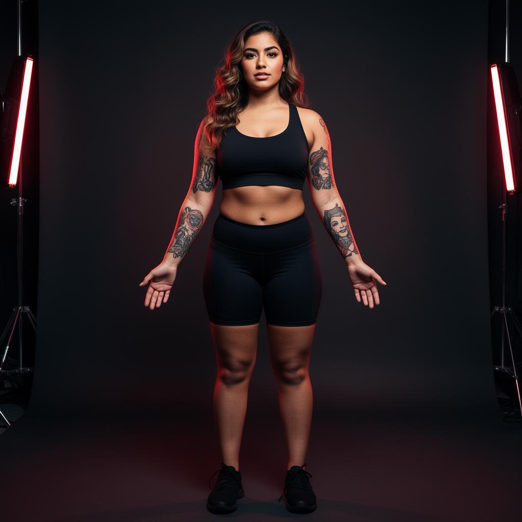 Sofía — AI body model canvas